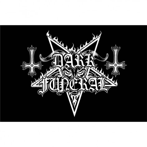 Vlajka Dark Funeral - Logo  