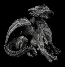 Figurka/soška malý drak Black Dragon 6