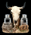 Solnička a pepřenka Western Bull Skull  