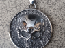 Přívěsek chirurgická ocel lebka ROUND SKULL  