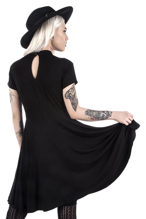 scariel penta skater dress Gothic šaty KILLSTAR Scariel Penta Skater Dress K-DRS-F-2713 | Spiral.cz
