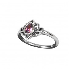 Prsten chirurgická ocel Kelt Purple Lotus