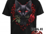Spiral Unisex Tričko s kočkou CAT'S LOVE Spiral Unisex Tričko s kočkou CAT'S LOVE