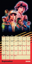  Nástěnný kalendář STRANGER THINGS - REWATCH 2026  