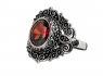 Prsten chirurgická ocel Red Ornament  