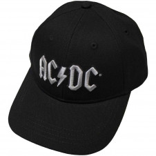 Kšiltovka/čepice AC/DC - SILVER LOGO - Rock Off ACDCCAP07B 