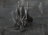 OCELOVÝ PRSTEN PÁN PRSTENŮ HOBBIT - HELM OF SAURON  