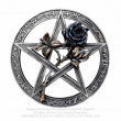 Dekorace Alchemy Gothic - Pentagram a růže Ruah Vered  