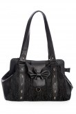 Kabelka s výšivkou MAPLESAGE BLACK Kabelka s výšivkou MAPLESAGE BLACK