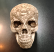 Lebka AZTEC symbol skull  