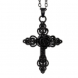 Přívěsek Black Rose Cross  