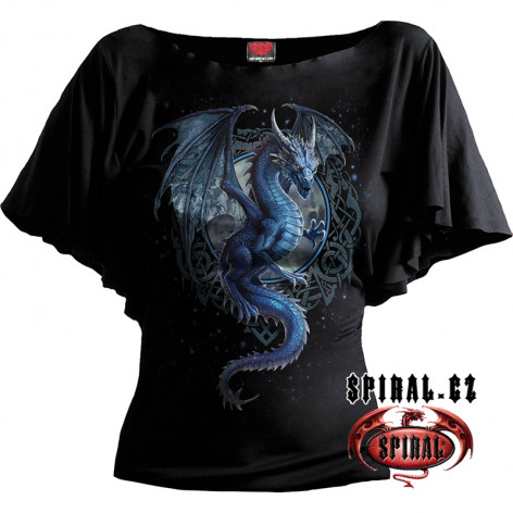 DÁMSKÉ TRIČKO Tričko Spiral s drakem STORM DRAGON   