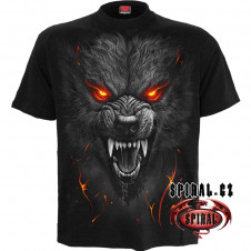 Tričko s vlkem Spiral DARKEST FEAR