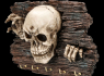 Věšák na klíče Lebka - Skeleton  