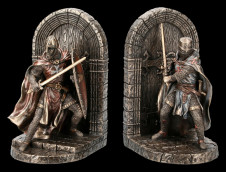 Stojan na knihy s rytířem