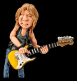 Figurka kytarista Dave  