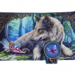 Dámská peněženka s vlkem a vílou Lisa Parker Fairy Stories  
