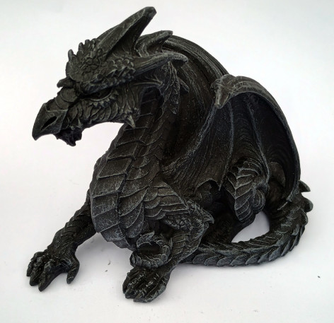 Figurka/soška střední drak Black Dragon 11  