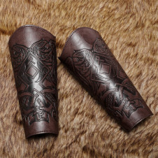 Náramek Nátepník Medieval Viking Brown