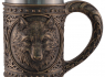 Půllitr korbel (500ml) s vlkem Bronze Wolf Tankard  
