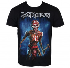 Metalové tričko Iron Maiden – Axe Eddie Book of Souls European Tour V.2