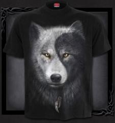 Metalové tričko Spiral Tvář vlka XXXXL WOLF CHI TR393601