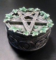 Krabička na cetky - šperkovnice Ivy Pentagram