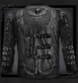 Tričko dlouhý rukáv Spiral Direct GOTH WRAP WR152704 - VĚTŠÍ...