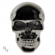 Lebka na řadící páku Skull Gear Knob silver  