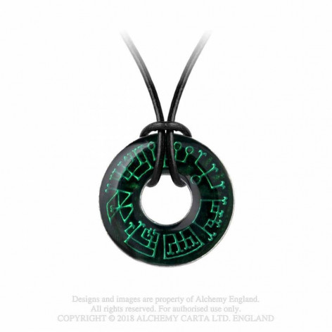 Přívěsek Alchemy Gothic - Angel Ring  