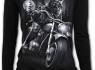 Dámské motorkářské tričko Spiral kočka NINE LIVES TR498372  
