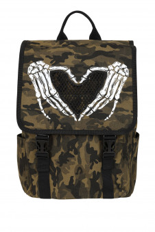 Batoh DARKEST LOVE Camo Green