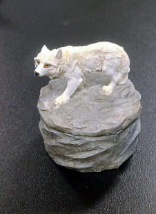 Krabička na cetky - šperkovnice vlk WALKING WOLF