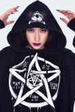 DÁMSKÁ MIKINA All Seeing Spirit Printed Oversized Hoodie HLA4303  