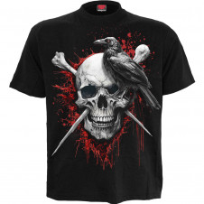 Metalové tričko Spiral DEATH RAVEN