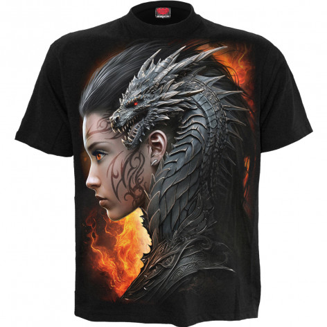 Metalové tričko Spiral DRACO QUEEN XXXXL  