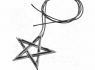 Přívěsek Alchemy Gothic - Pentagram Tethered Hex  