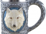 Půllitr korbel (450 ml) s vlkem White Wolf Tankard  