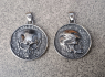 Přívěsek chirurgická ocel lebka ROUND SKULL  