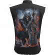 KOŠILE bez rukávů/Vesta Spiral DEATH ROCKER  
