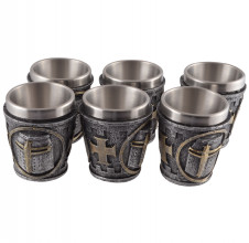 Sada panáků Rytíř German knight - 4 kusy