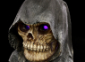 Lampička smrtka Grim reaper (9cm)  