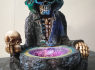 Lampa smrtka Grim reaper looks into a crystal (26cm)  
