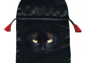 Saténový obal na tarotové karty kočka Black Cat  