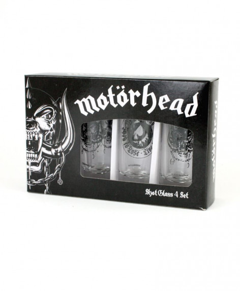 Panáky Motörhead (sada 4 ks)  