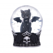 Těžítko - sněžítko - Kočka Malpuss Snow Globe