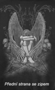 Mikina Spiral se zipem Křídla anděla ENSLAVED ANGEL DT195840 ZIP  