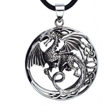 Přívěsek chirurgická ocel Drak Celtic Dragon ECHT-SK4121