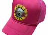 Kšiltovka/čepice Guns N' Roses - Mesh Back Cap: Classic Logo (Pink)  