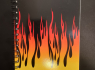 Zápisník/sešit Plameny Hell Flames  